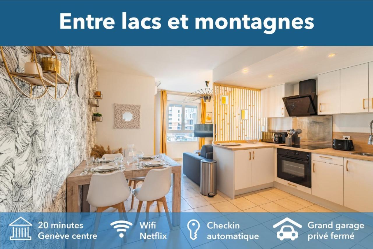 Lac-Montagne-Leman-Geneva, Garage, Tram Annemasse Exterior photo